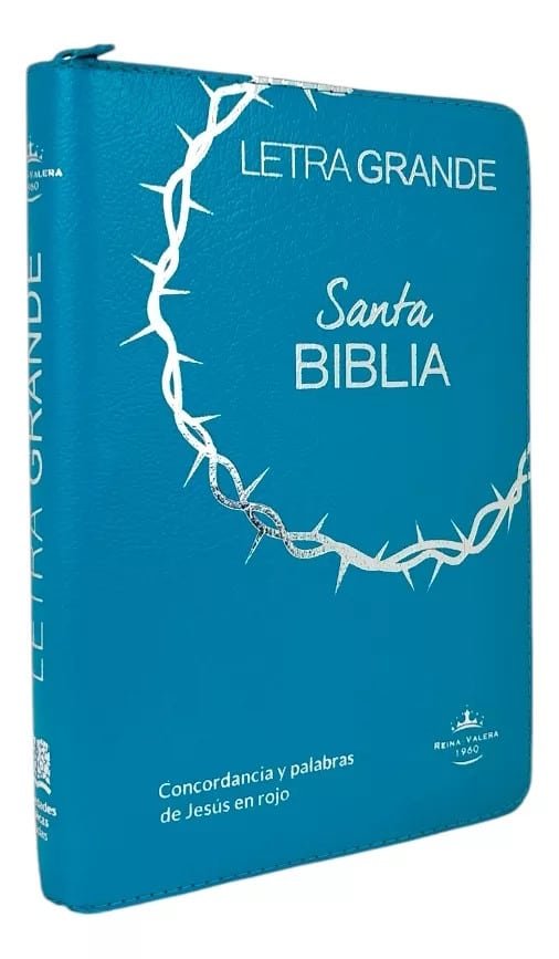Biblia de Promesas Reina Valera 1960,Letra Grande.  con Índice y Cierre